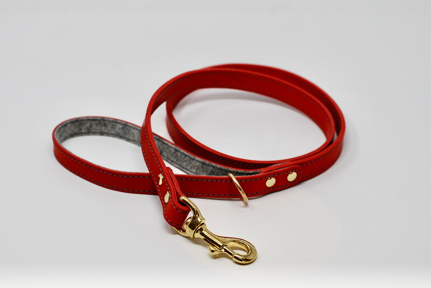 Leather dog leads
