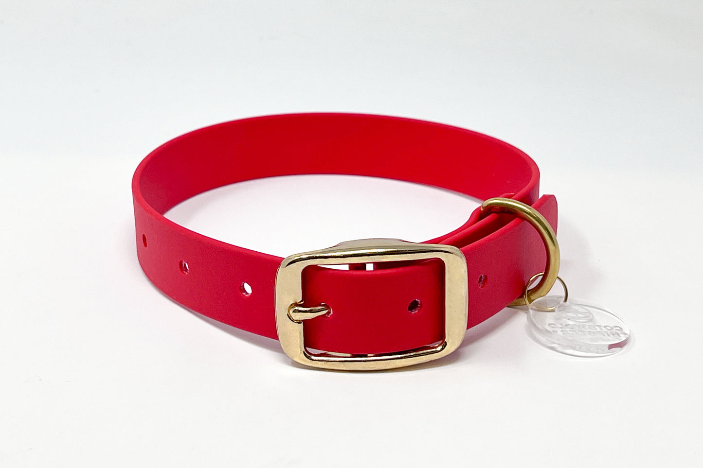Red BioThane® Dog Collar