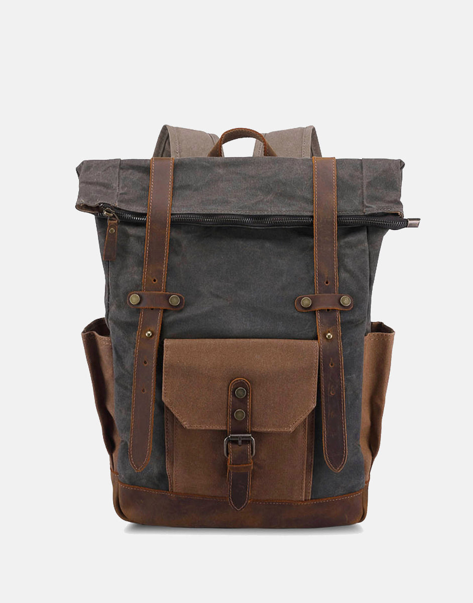Lismore waxed canvas backpack deals