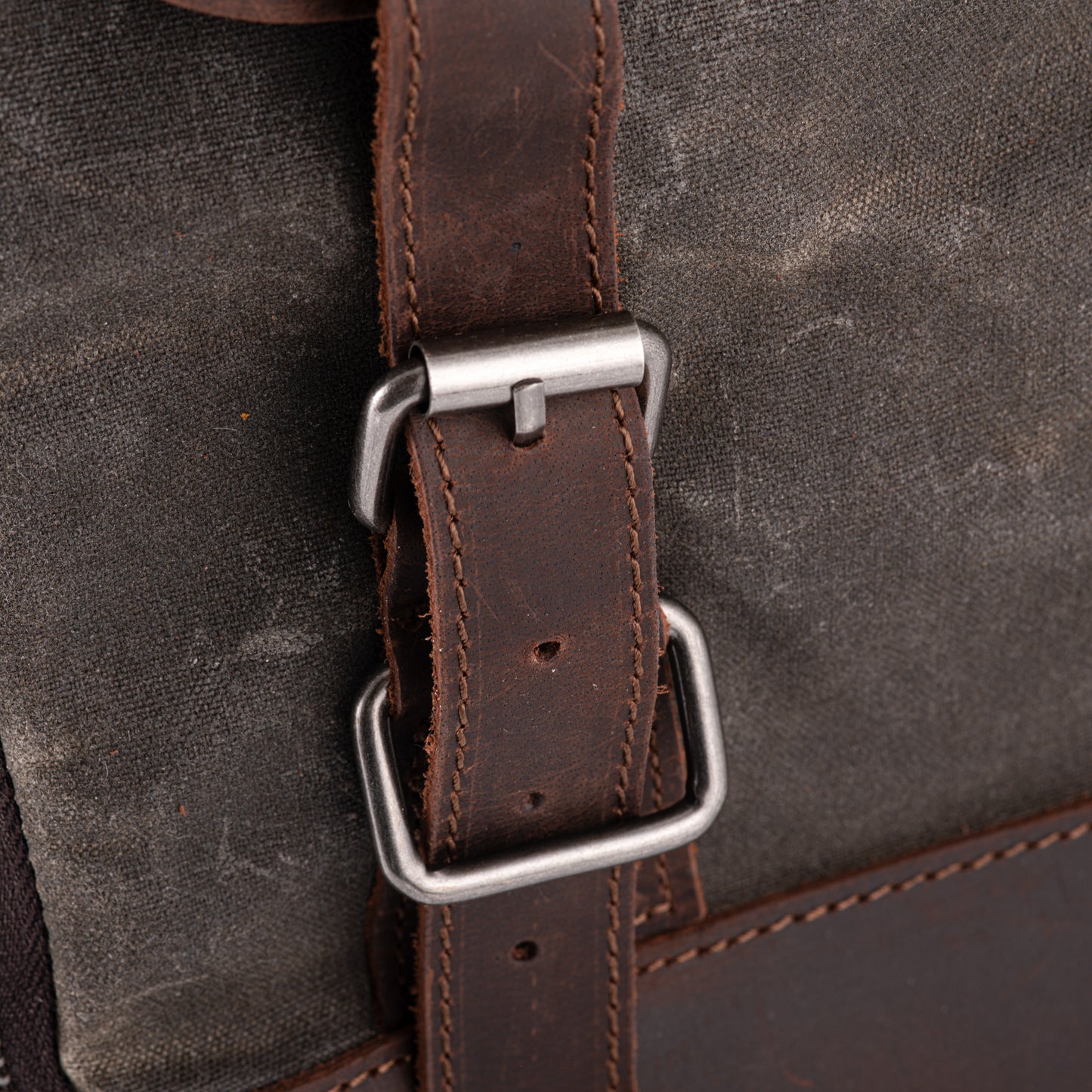 Waxed canvas and leather camera backpack by Cotswold Hipster The Stanton Pro
