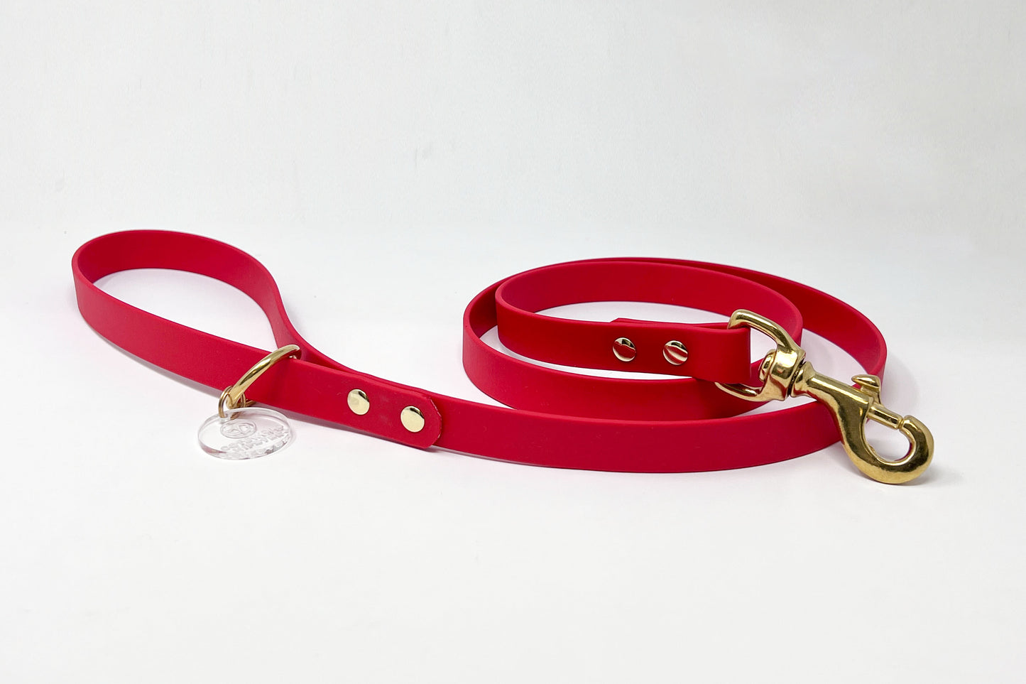 Red BioThane® Dog Lead