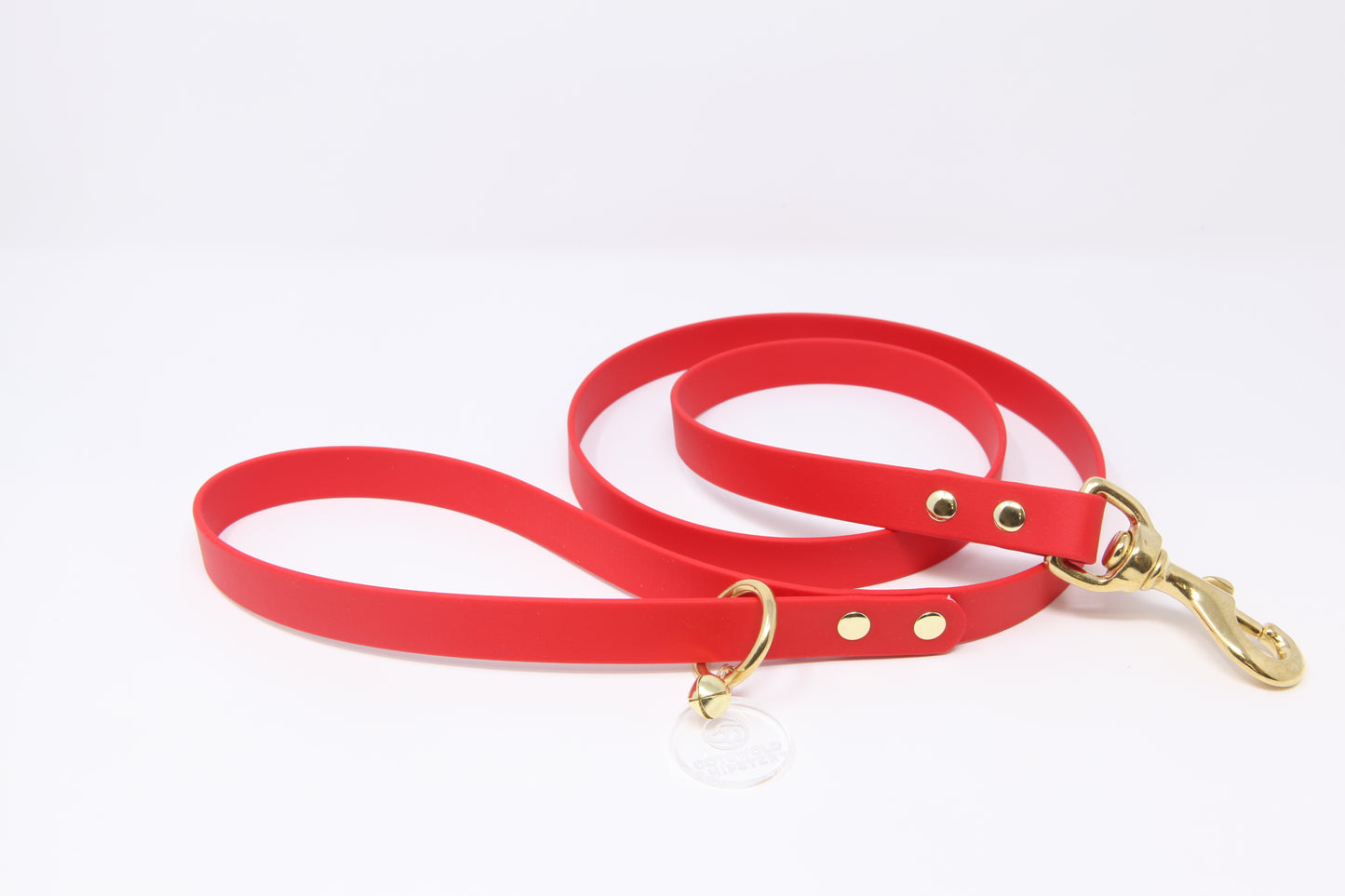 Limited Edition Festive Red BioThane®  Dog Collars and Leads