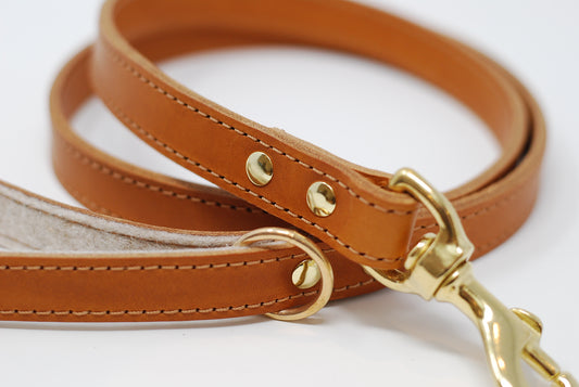 Leather dog leads