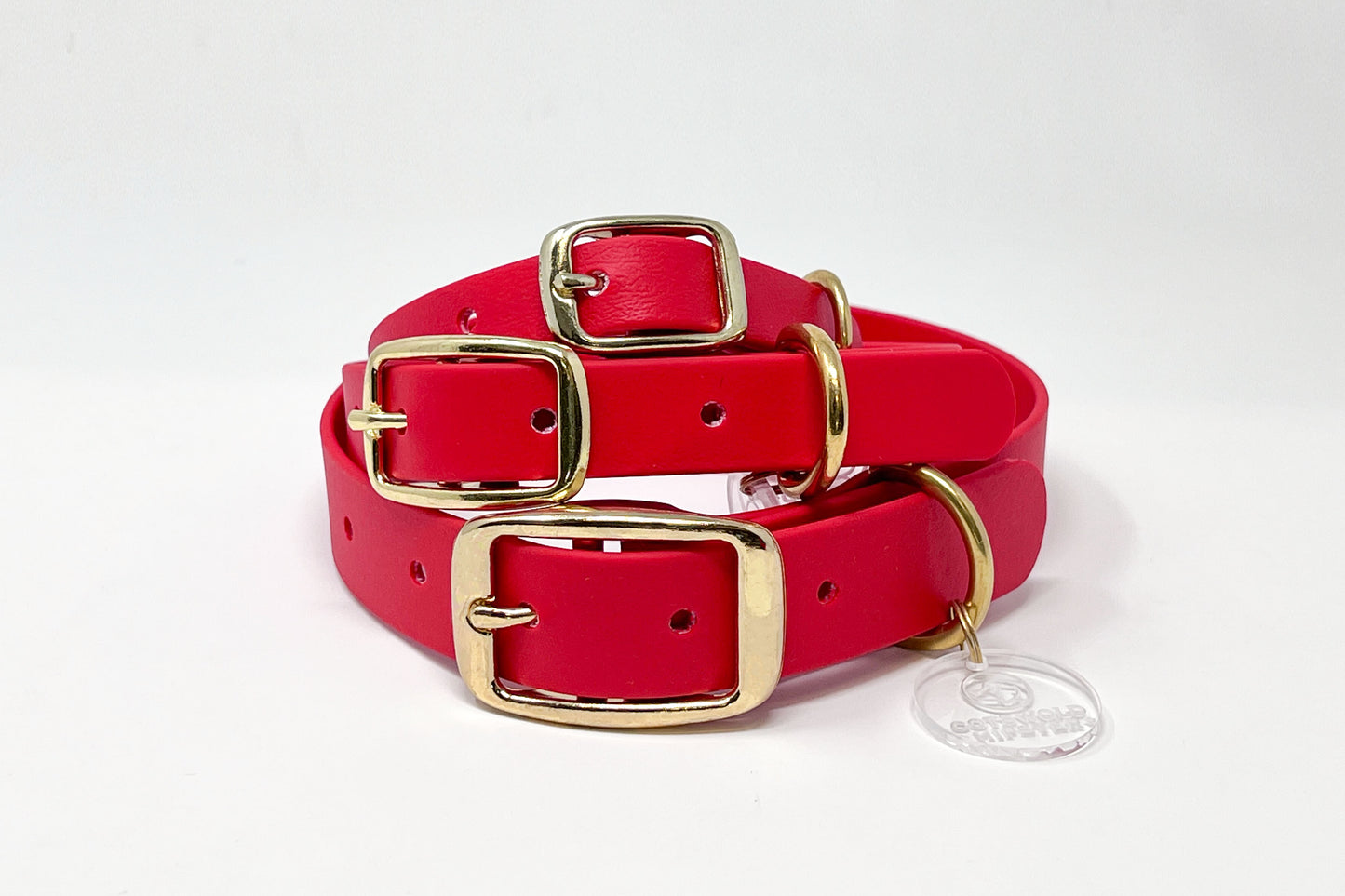 Red BioThane® Dog Collar