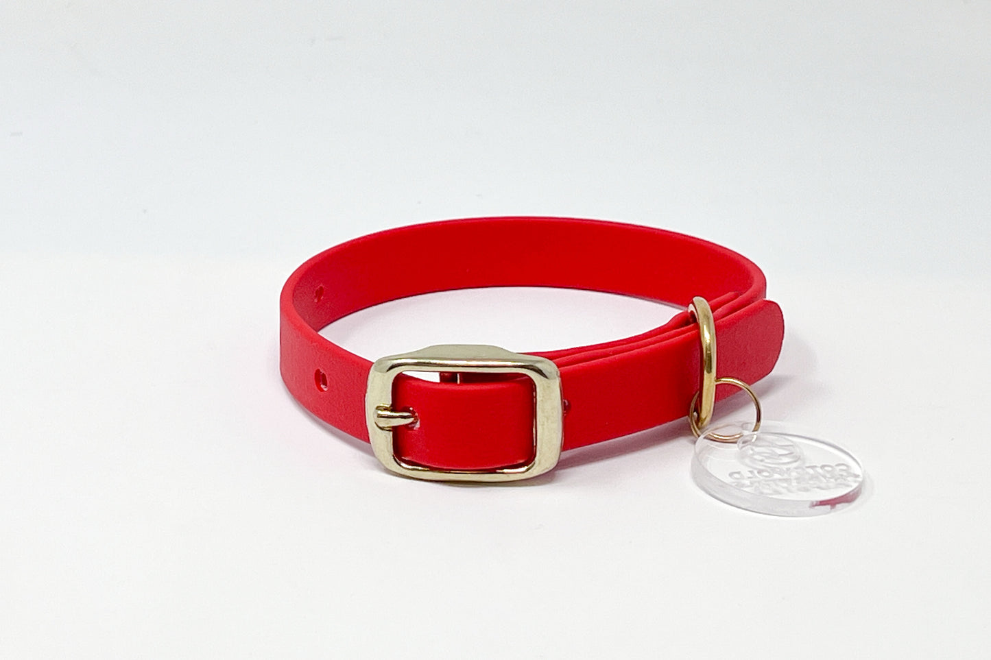 Red BioThane® Dog Collar