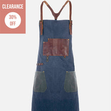 The Upton Waxed Canvas and Leather Apron - CLEARANCE