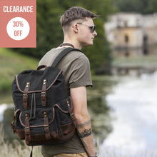 The Churchill Waxed Canvas Backpack - CLEARANCE