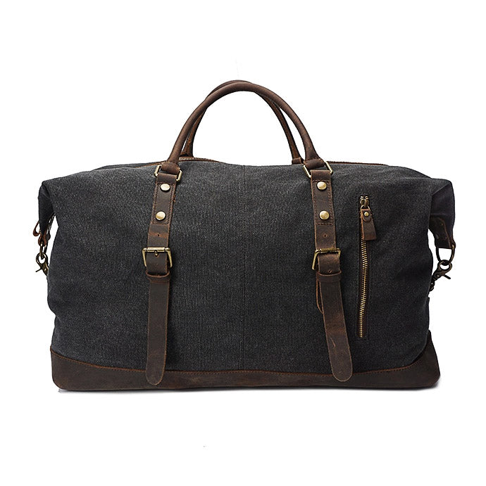 The Burford Canvas and Leather Hold-All, Travel Bag, Duffle Bag ...