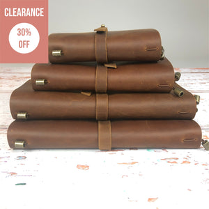 The Hazelton Leather Notebook Journal - CLEARANCE