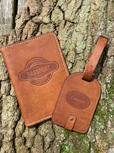 Cotswold Leather Goods Passport Holder