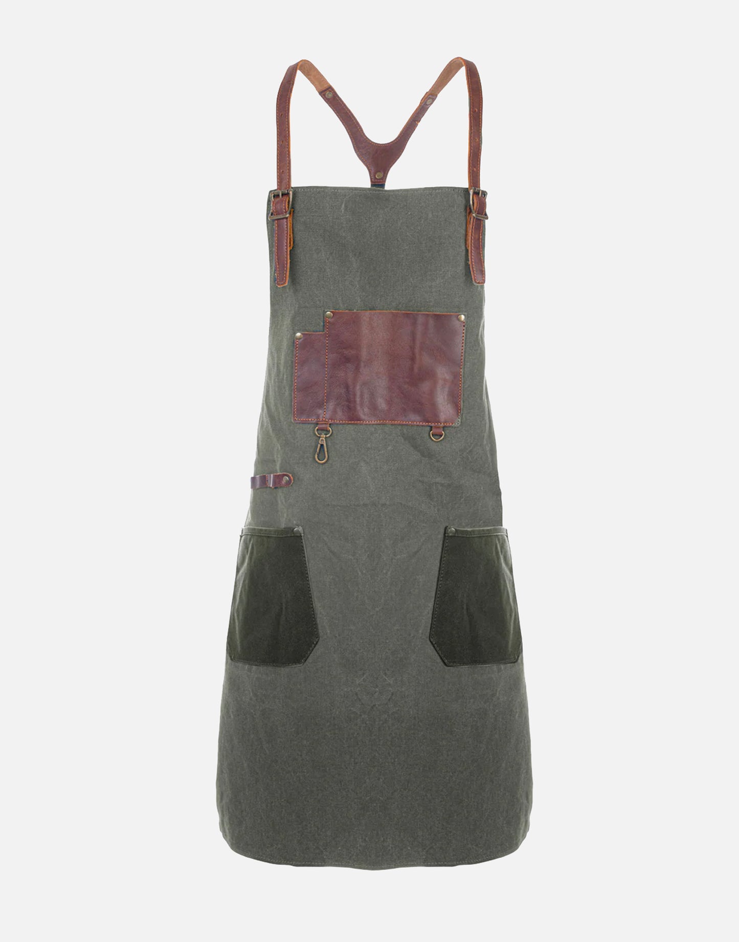 The Upton Waxed Canvas and Leather Apron