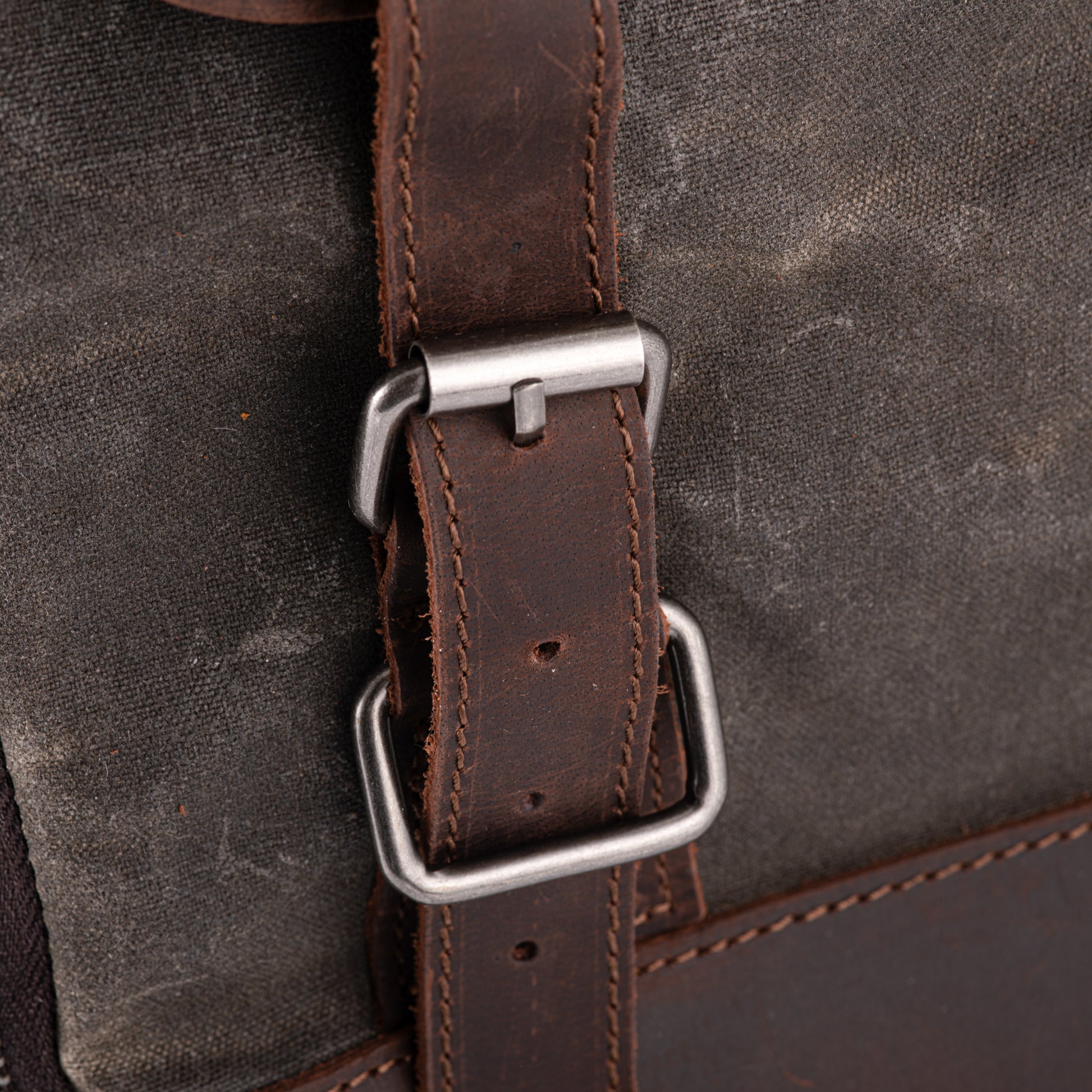 Waxed canvas and leather camera backpack by Cotswold Hipster The Stanton Pro