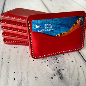 Italian Leather Hand-stitched Minimalist Wallet